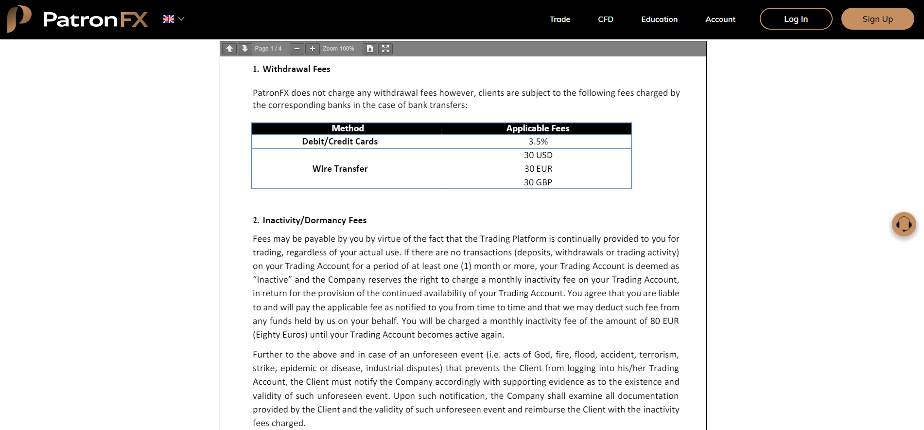 patronfx review deposit and withdrawal cost info patronfx review deposit and withdrawal cost info